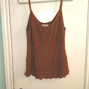 Silk Crochet Tank